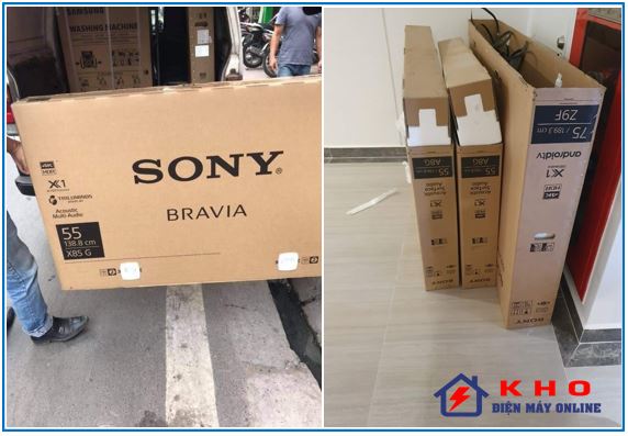 8. Lắp đặt TV Sony 43 inch tại các hộ gia đình - hình ảnh thực tế của kho điện máy online