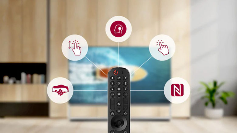 Điều khiển tivi dễ dàng bằng giọng nói với Magic Remote và trí tuệ nhân tạo Al ThinQ