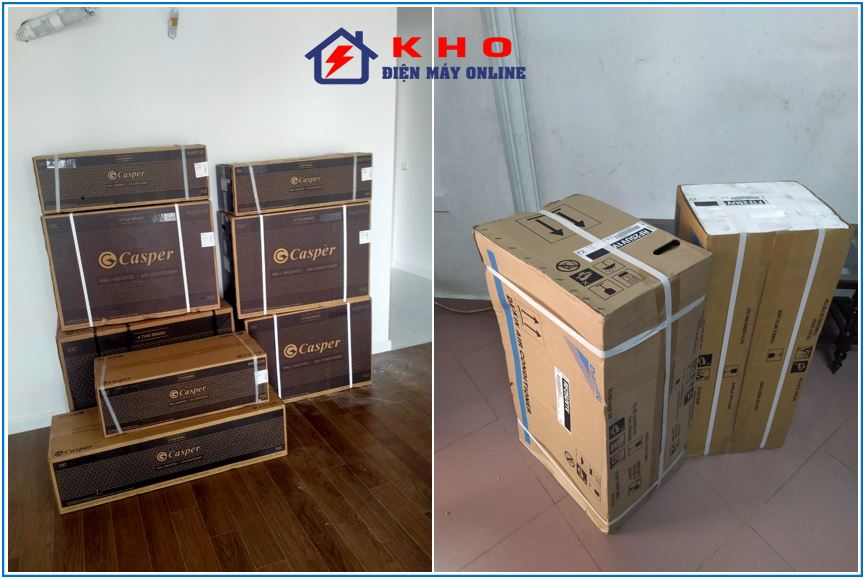 9. Hình ảnh lắp đặt điều hoà âm trần tận nhà