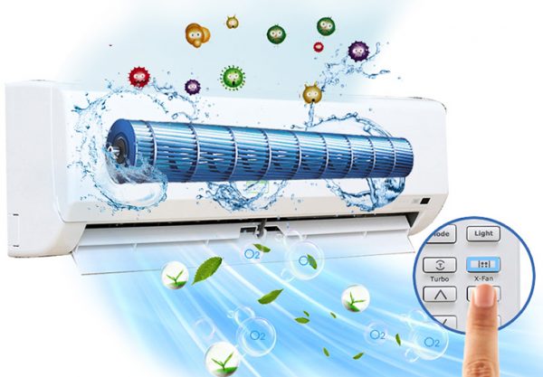 4. Chế độ làm sạch tự động thông minh trên máy lạnh LG B24END1