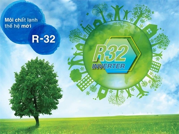 7. Dùng môi chất làm lạnh thân thiện môi trường R32