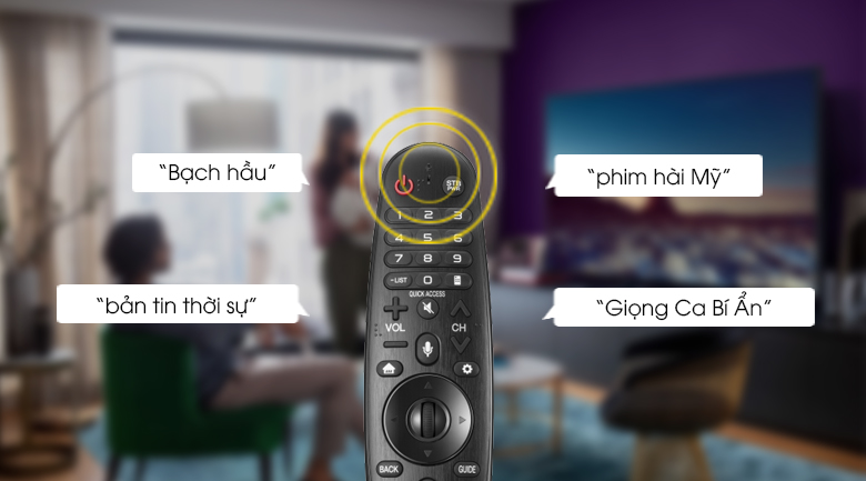 Magic Remote - Hỗ trợ tìm kiếm bằng giọng nói tiếng Việt thông minh