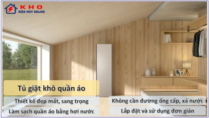 5. Những đặc điểm và lợi ích của máy giặt hấp sấy