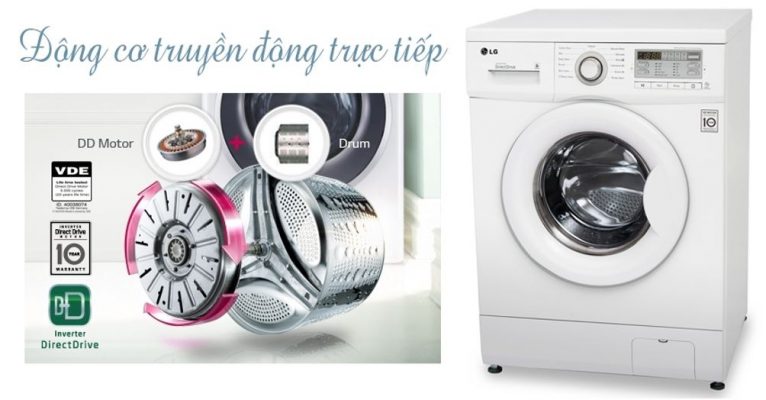 7. Máy giặt quần áo có công nghệ Inverter hoạt động thế nào?