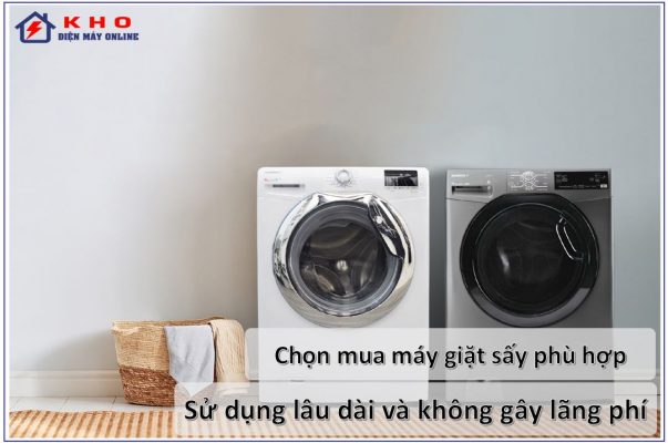 6. Kinh nghiệm chọn mua máy giặt khô phù hợp cho gia đình của bạn