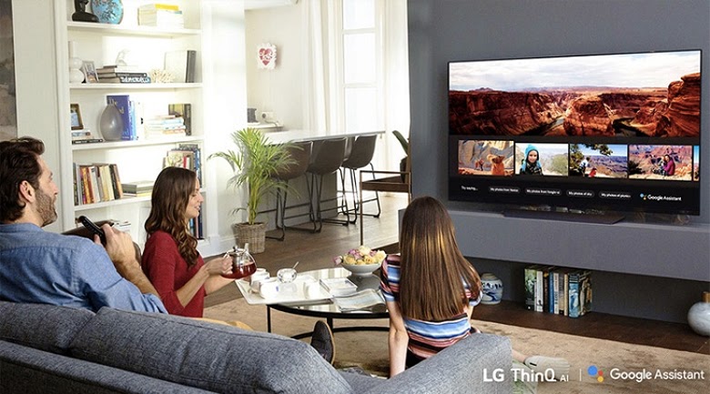 LG TV Plus điều khiển Smart tivi 75UP7800PTB bằng điện thoại dễ dàng