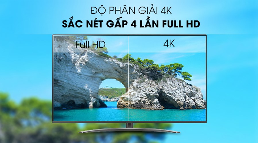 Tivi LG 75 inch giá rẻ mang đến độ phân giải 4K, cao gấp 4 lần so với các dòng Tivi Full HD hiện nay