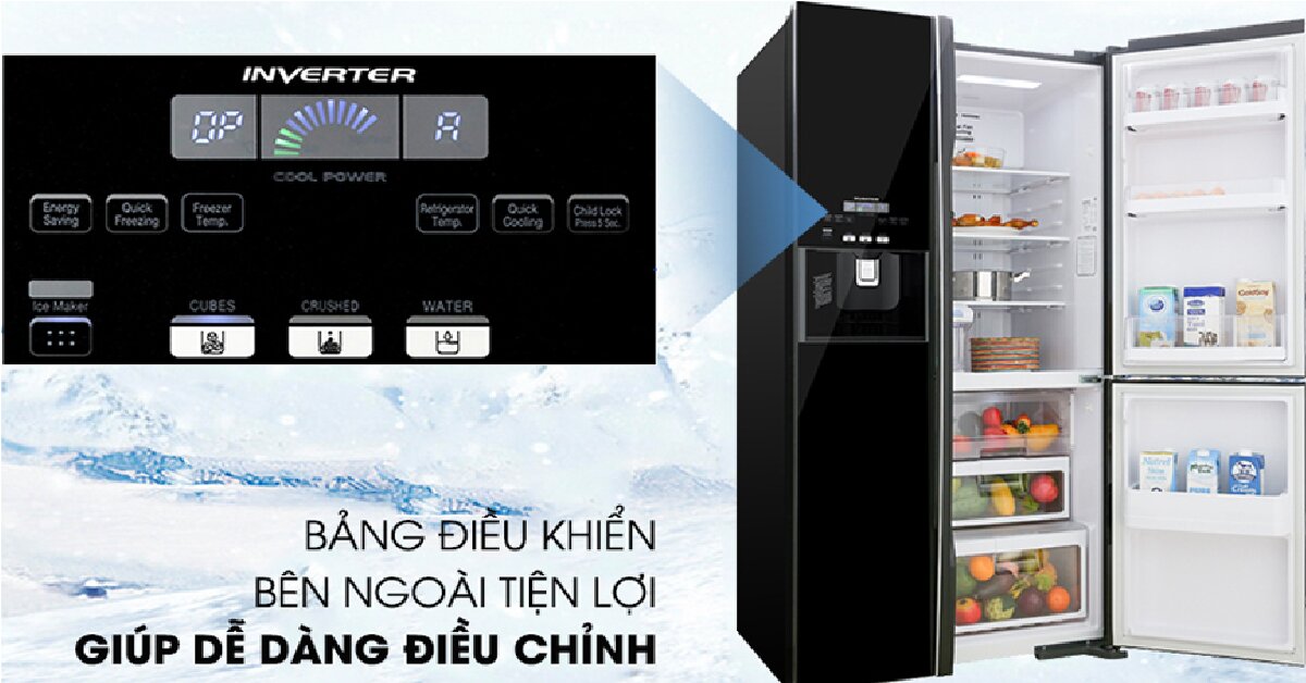 5. Tủ lạnh bảng điều khiển ngoài là gì?
