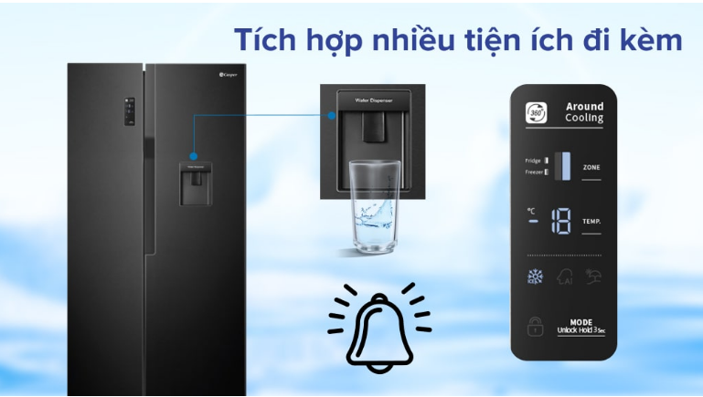 2. Tủ lạnh NR-BV280QSVN | Tủ lạnh giá rẻ sở hữu nhiều tính năng công nghệ hiện đại