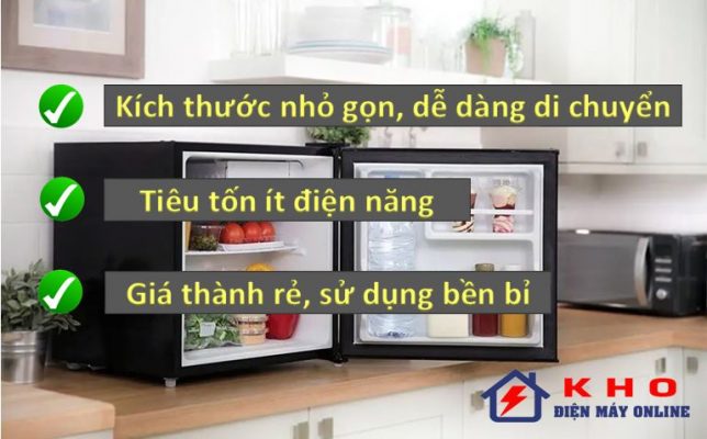 6. Những ưu điểm nổi bật khi chọn mua tủ lạnh dưới 150l