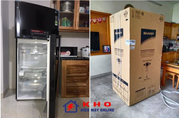 8. Chúng tôi lắp đặt các dòng tủ lạnh giá rẻ dưới 150l cho khách hàng