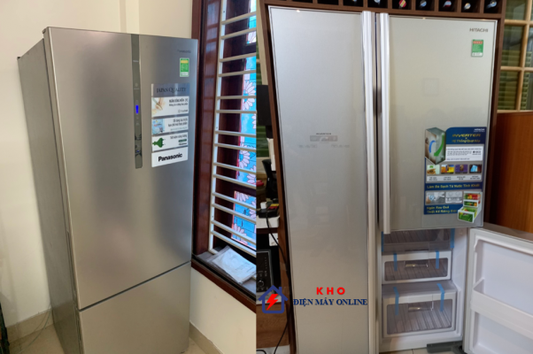 Tủ lạnh ngắn đá dưới lắp đặt thực tế