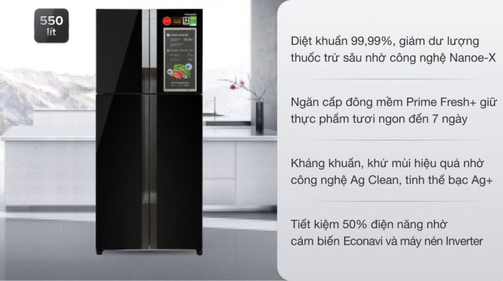 7. Những công nghệ hiện đại có trên tủ lạnh trên 550l