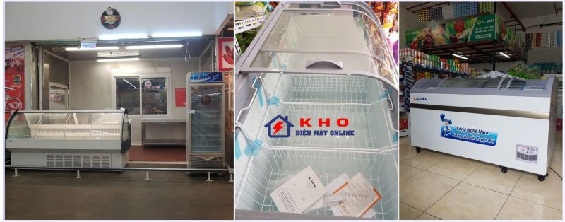 8. Hình ảnh thực tế giao hàng và lắp đặt tủ mát Alaska cho khách - Kho điện máy online 