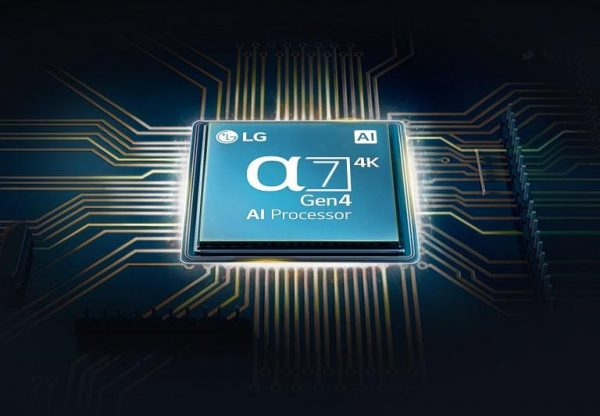 LG 65QNED80SQA nâng cấp hình ảnh lên gần 4K nhờ chip xử lý α7 Gen5 4K AI