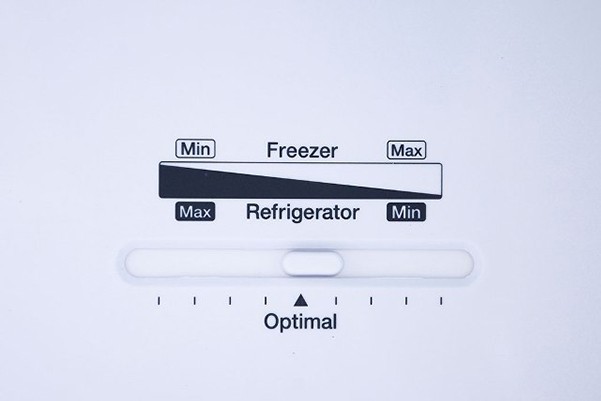 Nút điều chỉnh lượng gió của tủ lạnh Casper