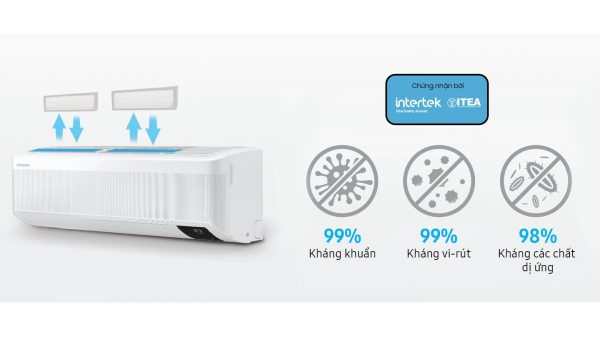 5. Máy lạnh Samsung sở hữu công nghệ hiện lại giúp vận hành êm ái và siêu tiết kiệm điện