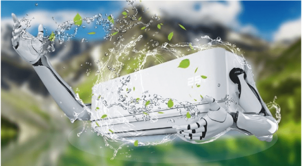 7. Máy lạnh Ecool sở hữu tính năng tự động làm sạch tiện ích