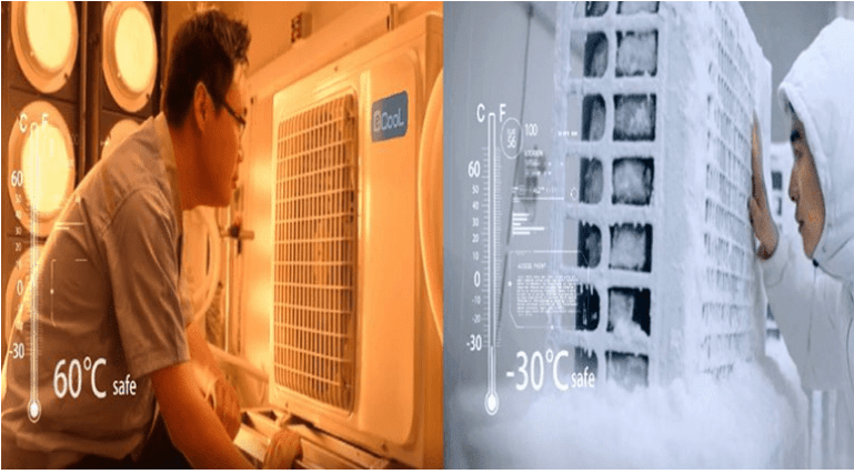 8. Máy lạnh Ecool ECL-1E24WF có khả năng chịu được sự khắc nghiệt của thời tiết