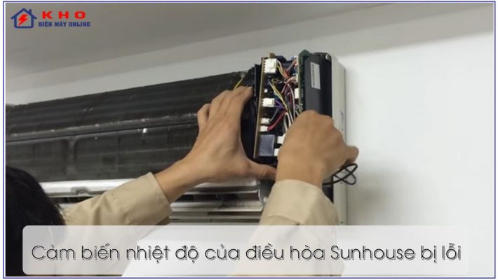 Nguyên nhân máy lạnh Sunhouse báo lỗi F8
