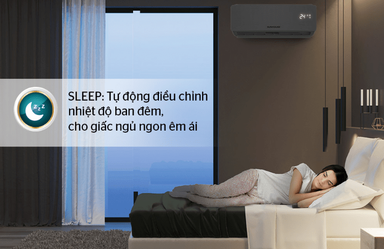 9. SHR AW18C110 mang đến cho người dùng giấc ngủ ngon