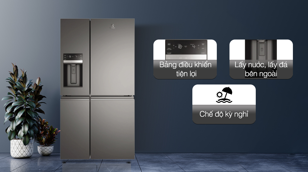 Tủ lạnh Electrolux EQE6879A-BVN - Nhiều tiện ích đem lại sự tiện nghi