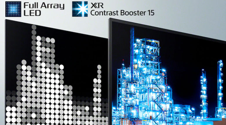 Hình ảnh hiển thị trọn vẹn từng tông màu nhờ công nghệ XR Contrast Booster x15