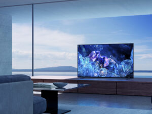 Tivi Sony XR-65A80K 65 inch OLED thiết kế màn hình phẳng, chân đế hợp kim chắc chắn