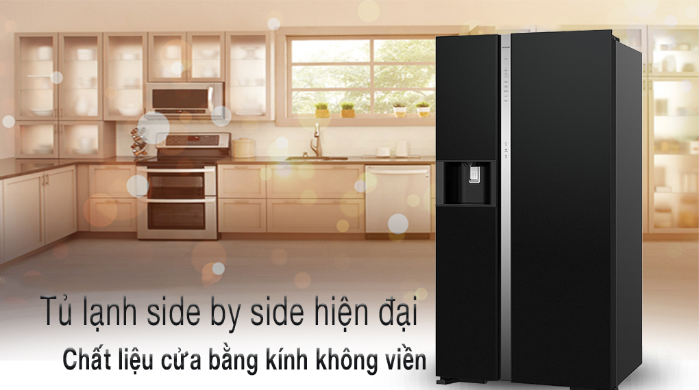 Tủ lạnh Hitachi R-SX800GPGV0 GBK - Thiết kế độc đáo, hiện đại và trang nhã