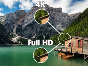 Độ phân giải 4K sắc nét gấp 4 lần Full HD 