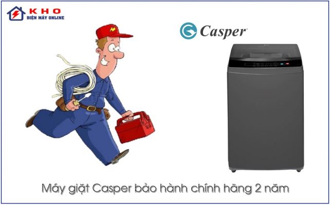 Thông tin bảo hành máy giặt Casper thương hiệu Thái Lan