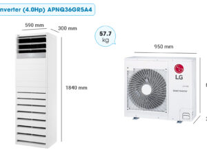 Máy lạnh tủ đứng LG APNQ36GR5A4 inverter (4.0Hp)