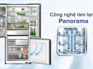 Tủ lạnh Panasonic Inverter NR-CW530XMMV làm lạnh đều khắp tủ