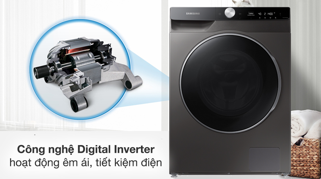 Công nghệ Digital Inverter tiết kiệm điện năng tối ưu cho máy giặt