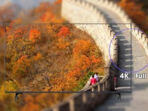 Tivi 65UQ8000PSC màn hình độ phân giải Ultra HD 4K siêu rõ nét