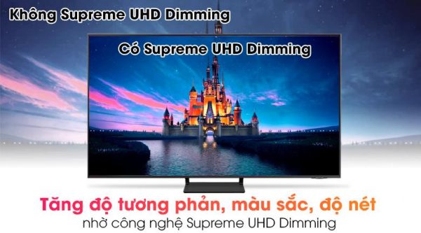 5. Công nghệ Supreme UHD Dimming tăng độ nét cho hình ảnh