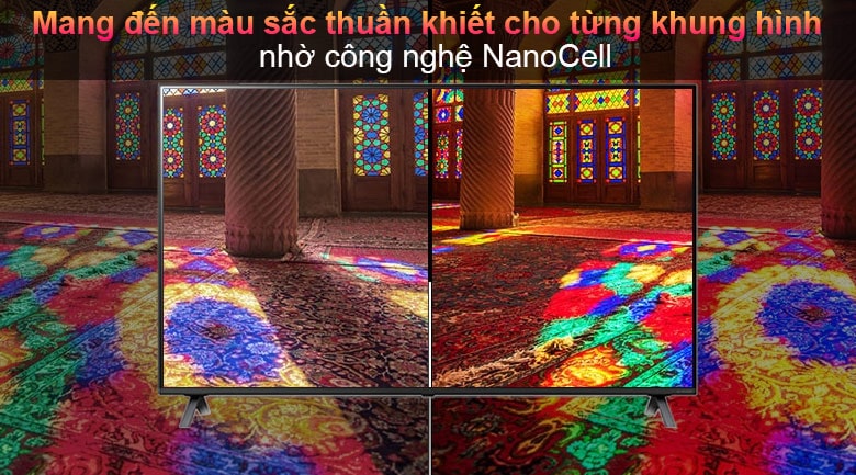 Hiển thị khung hình màu sắc thuần khiết nhất qua công nghệ Nanocell