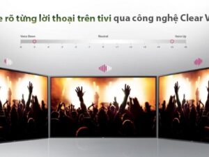 Thưởng thức âm thanh trên tivi 65UP7750 PTB với chế độ lọc thoại mới Clear Voice III