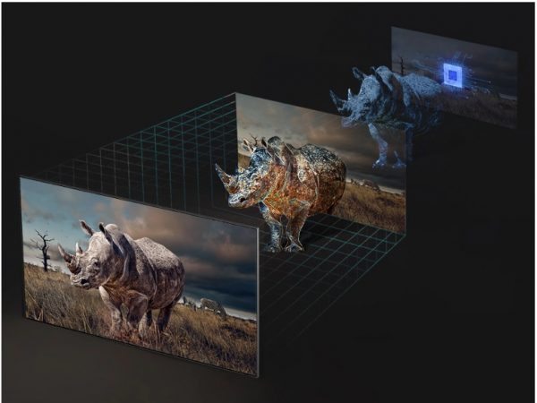 2. TV Samsung QA75Q80B tối ưu chiều sâu với hình ảnh đạt chuẩn 3D hình ảnh đỉnh cao