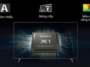 3. KD-50X80J/S sở hữu bộ đôi X1 4K HDR Processor và 4K X-Reality PRO mang lại hình ảnh chất lượng cao