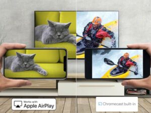10. Chiếu hình ảnh từ điện thoại lên TV nhờ Chromecast và Airplay 2