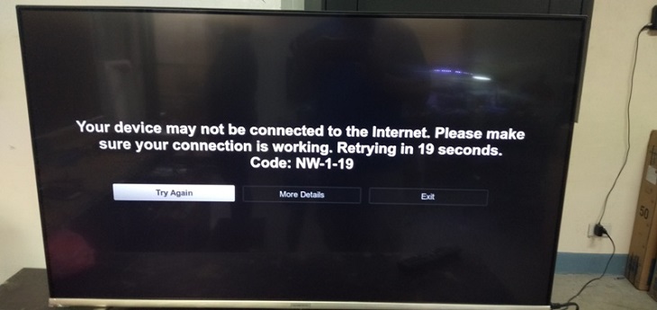 Tivi sony không vào được Netflix do lỗi DRM