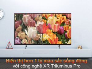 Tivi Sony 65X90J cùng với công nghệ XR Triluminus Pro hiển thị với hơn 1 tỷ màu sắc sống động nhất.