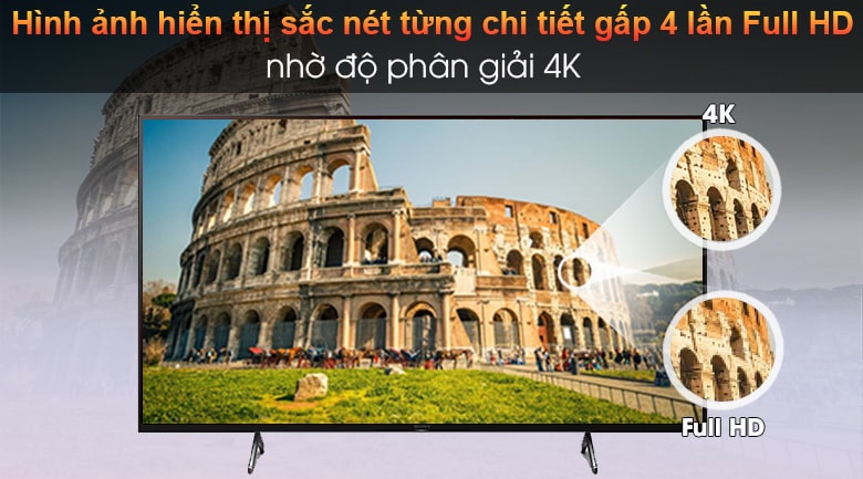 Tivi Sony XR-65X90J trang bị hình ảnh 4K sắc nét và chi tiết gấp 4 lần Full HD
