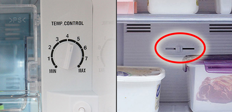 Cảm biến nhiệt độ của tủ lạnh bị hỏng