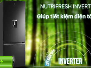 2. EBB3442K-H 308 lit sở hữu công nghệ NutriFresh Inverter tiết kiệm điện hiệu quả