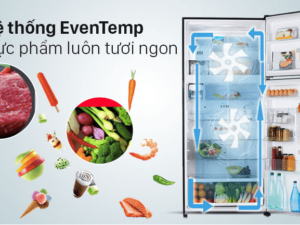 3. Tủ lạnh ETB3440K-H 312 lit sở hữu hệ thống làm lạnh hiện đại EvenTemp