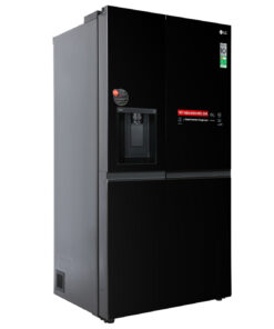 1. Tủ lạnh LG GR-D257WB có thiết kế hiện đại với màu đen sang trọng