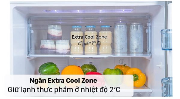 6. Ngăn Extra Cool Zone giữ nền nhiệt ở mức 2 độ C 