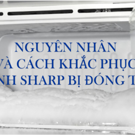 Cách xử lý tủ lạnh Sharp bị đóng tuyết trên ngăn đá